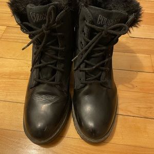 Cougar black waterproof winter boots